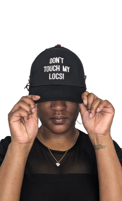 Don't Touch My Locs! Backless Cap