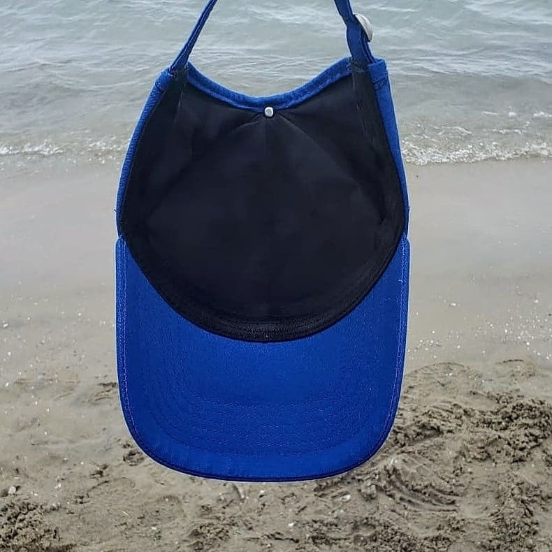 Blue Backless Cap