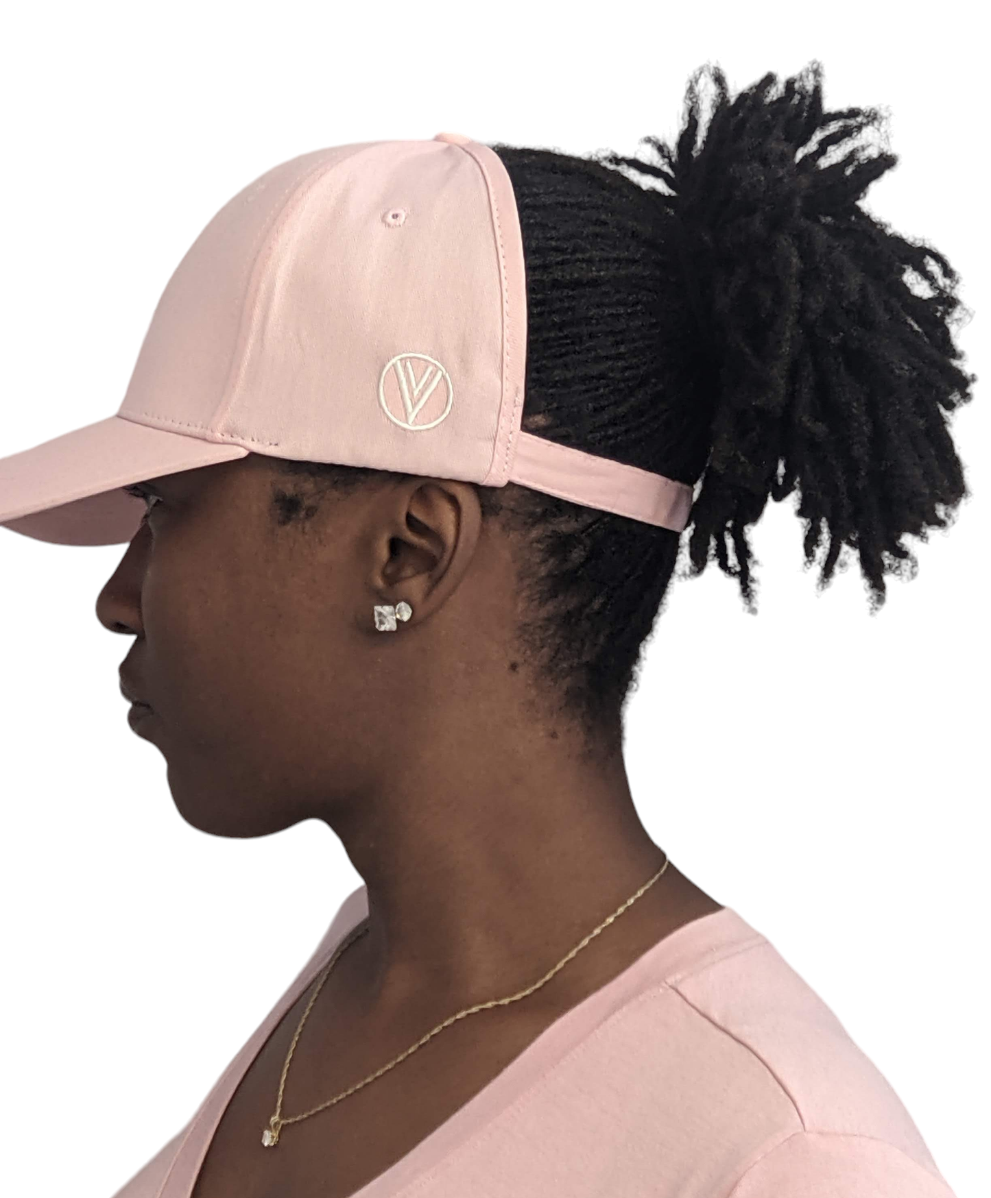 Pink Backless Cap