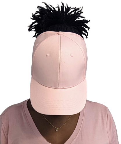 Pink Backless Cap